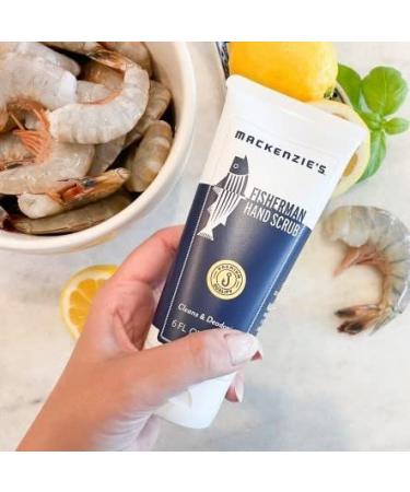 MacKenzie's Fisherman Hand Scrub 6 Oz - Cleansing & Deodorizing Hand Cleaner - Ideal for Fishermen, Cooks, and Gardeners - Buy Online on GoSupps.com