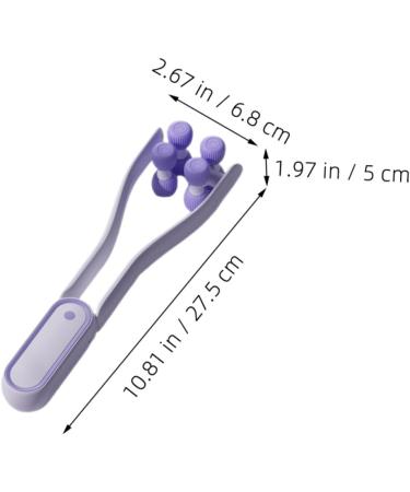 minkissy 5pcs Facial Massager The Tools Walker Face Tool Face Massager Face Sculpting Tool Face Roller Face Massage Roller Facial Roller Beauty Tools Manual Purple Pmma Miss Essentials 27.50X6.80X5.00CMx5pcs Purplex5pcs - Buy Online on GoSupps.com