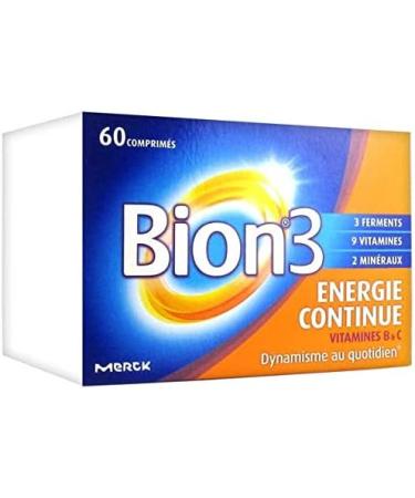 Bion 3 - VITALITE Continuous Energy 60 Tablets - Pack of 2 Boxes of 60 Tablets (2V) - Buy Online on GoSupps.com