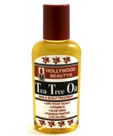 Hollywood Beauty Tea Tree Oil 2 Ounce (59ml) (2 Pack)