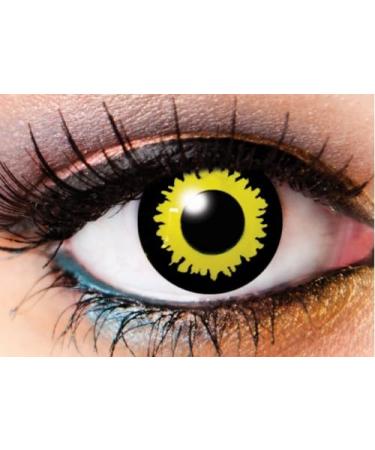 Yellow Eclipse Contacts - 1 Day Contact Lens