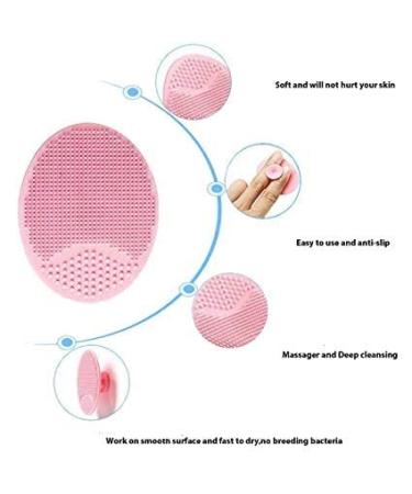 16pcs Double-Sided Silicone Facial Cleansing Brush & Mask Mixing Bowl Set with Makeup Sponge - Multicolor - Buy Online on GoSupps.com