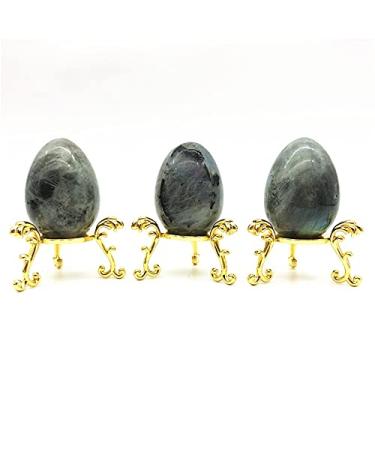 1PC Natural Labradorite Egg Crystal Crystals Gemstone Specimen Home Decor Gifts Natural Stones and Minerals