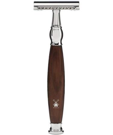 M HLE Sophist Shaving Set with Bowl - Silvertip Fibre Safety Razor in Ironwood | Premium International Shipping - Buy Online on GoSupps.com