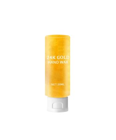 LKJYBG Peel Off Hand Wax Mask Hand Care Paraffin Wax Repair Peeling Moisturizing Honey Hand Wax 24K Hand Wax 30ml