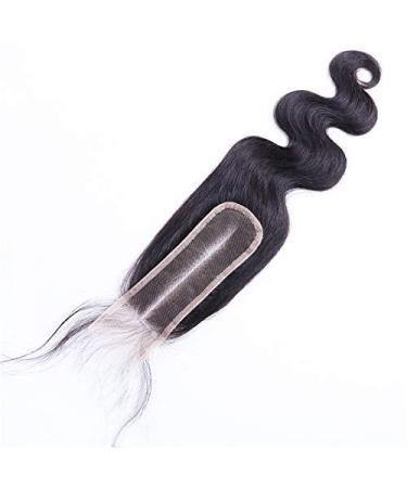 Blisshair 2x6 Lace Frontal Closure - Body Wave Brazilian Virgin Remy Human Hair Extensions - 14 Inch (36 cm) - Buy Online on GoSupps.com