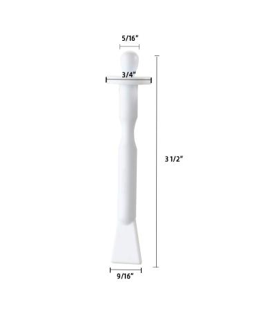 80 Pack Plastic Nose Wax Sticks - Disposable Applicators for Nose, Eyebrow, and Facial Hair Removal - Buy Online on GoSupps.com
