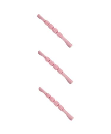 Healeved 3 piece massage tab Massage device Muscle massage tab Roller Egg Scrambler Tool Body roller Massage roller Stab massage device Handheld foot roller Roller Rosax3Stk 40.5x5cmx3pcs