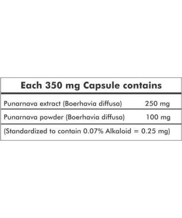 Naturix Punarnava - 120 Capsules for Urinary Wellness & Kidney Support - Buy Online on GoSupps.com