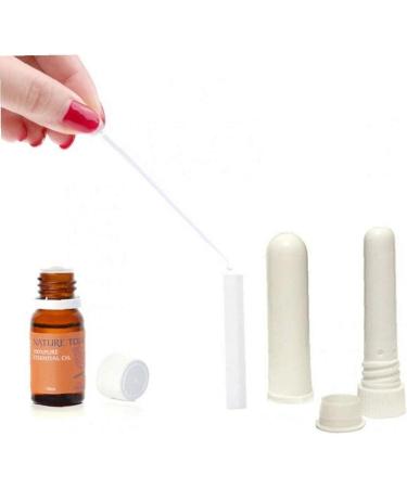 Buy Lipfer 10pcs Essential Oil Aromatherapy Empty Nasal Inhaler Tubes - Ideal for Essential Oils | International Shipping - Buy Online on GoSupps.com