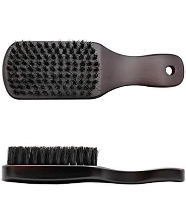 ENERRGECKO Boar Bristle Mustache & Beard Brush for Men | Premium Facial Hair Comb & Styling Tool - Buy Online on GoSupps.com