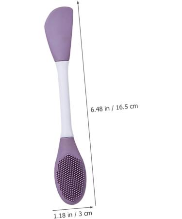 minkissy Facial Scrubber Double-headed Silicone Brush Cleansing and Applying Mud Beauty Salon Special Brush Smear Tool Tools Silicone Wash Scrubber Cleaning Scrubber Silica Gel The - Buy Online on GoSupps.com