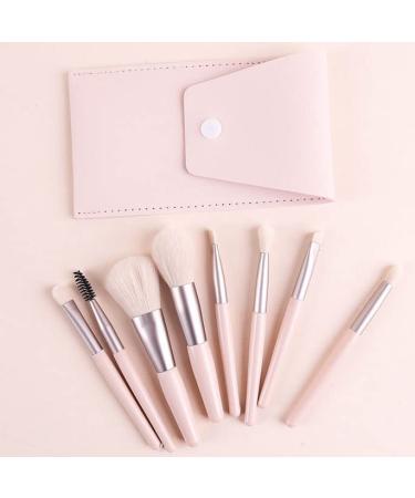 Shop 8-Piece Mini Makeup Brush Set - Portable Eye Shadow Tools for Flawless Application - Buy Online on GoSupps.com