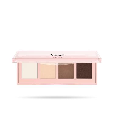 Pupa Vamp 4 Eyeshadow Palette 001 Natural Matte