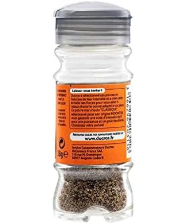 Ducros - Ground Black Pepper 38g - Pack of 4 - Sold as a Lot - Buy Online on GoSupps.com