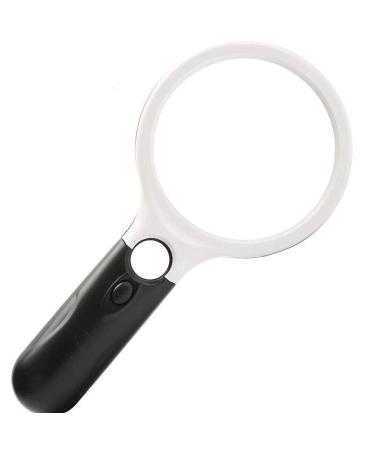 Magnifying glassPortable Handheld Reading Magnifying Glass with Led Lamp Bead Hd High Magnification Multi-Function Magnifier
