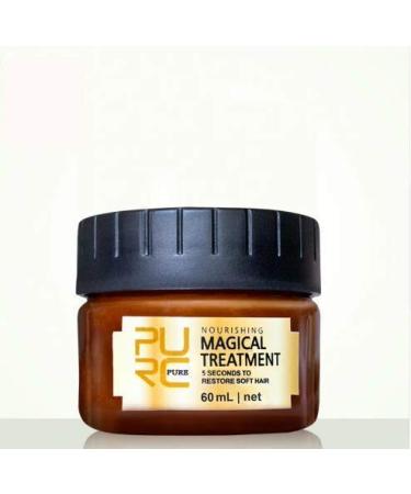 60ml Magical Hair Treatment Mask - Repairs Damage in 5 Seconds - Deep Conditioner for Advanced Hair Care - Restore Elasticity and Bounce - Roots Treatment Essence - Buy Online on GoSupps.com