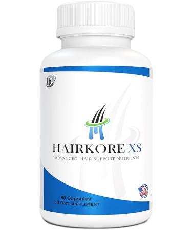 Hairkore XS: Natural Hair Growth Vitamins Stops Hair Loss Regrows Hair in Men & Women Natural DHT Blocker All Hair Types 30 Day Supply