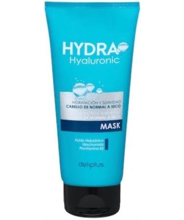 Pack of 2 shampoo 400 ml and mask conditioner 200 ml Hydra Hyaluronic normal to dry hair with hyaluronic acid niacinamide and provitamin B5 package 1 x 400 ml and 1 x 200 ml Deliplus - Buy Online on GoSupps.com