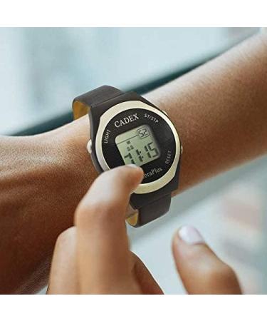 Cadex VibraPlus - 8 Alarm Reminder Watch | Vibrating/Beep Notifications | Vegan Leather Band - Buy Online on GoSupps.com