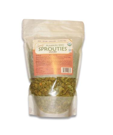 Gopal's Organic Savory Pumpkin Seed Sprouties, Raw, Sprouted, Gluten Free, Vegan (16oz)