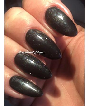 Bluesky Nail Gel Polish Grey Shimmer Overtly Onyx Dark GREY SHIMMER 80540 UV LED Soak Off 10ml - Buy Online on GoSupps.com