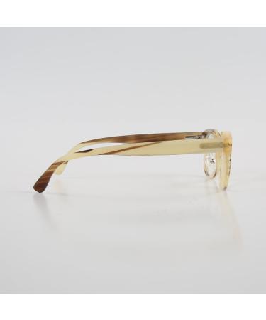 Eyeglass Frames Women Big Large Butterfly Unique Handmade Natural Horn Eyewear Optical Eyeglasses Reading Glasses Frame Black White Horn - Buy Online on GoSupps.com