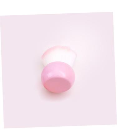 Angoily Portable Makeup Blush Brush - Professional Travel Brush for Women | Soft Pink Fur Foundation Tool - Buy Online on GoSupps.com