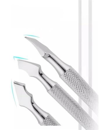 Stainless Steel Nail & Cuticle Care: Precision Toolsfor At-Home Manicures & Pedicures-Expert Silver - Buy Online on GoSupps.com