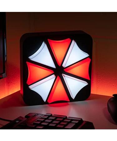 Numskull Resident Evil Umbrella Corp 3D Lamp Wall Light - Official Capcom Merchandise for Gaming Ambiance in Bedroom, Study, or Office - Buy Online on GoSupps.com