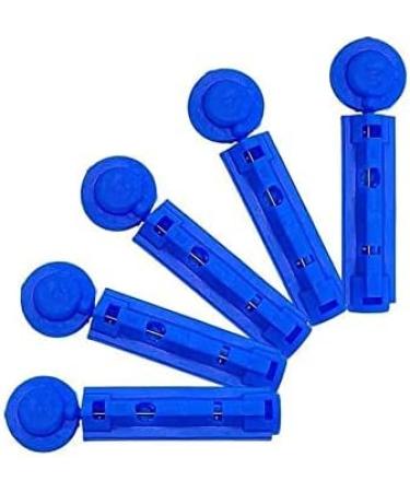 Emerson Medical 28 Gauge Twist Top Stainless Steel Blood Lancets - Box of 100 - Buy Online on GoSupps.com