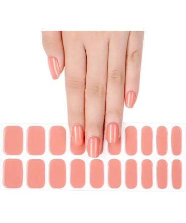 Zaubern gel4Home: Premium UV Nail Wraps & Foils - Semi-Cured Gel Nails in Peaches for Perfect Manicures - Buy Online on GoSupps.com