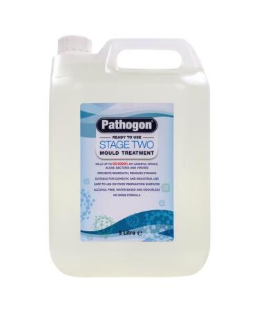 Liquipak Mould Remover and Preventer - Two Stage Mould Treatment and Disinfectant Effective Long term solution Non-toxic Eco-friendly Odourless (Stage Two 5L)