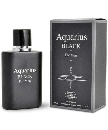 Aquarius Black Cologne for Men's Cologne 3.4 fl.oz.