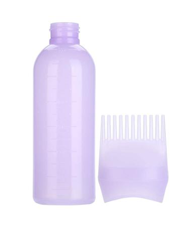 3 Colors Hair Dyeing Bottle Brush 160Ml Easy Use Applicator Bottle For Hair Dye With Scale Suit For Professional Hair Coloring Dye Hair Oiling Care Hair Bleach Home Diy Use(Purple)