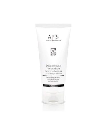 APIS Professional APIS Detoxifying Gel Mask with Bamboo Charcoal and Ionized Silver 200ml