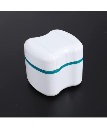 FOMIYES Denture Bath Case - 2 Pcs False Teeth Storage Cup with Strainer | Travel-Friendly Denture Holder & Cleaner Case - Buy Online on GoSupps.com