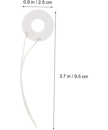 CRILSTYLEO 2pcs Replacement Hot Ring Heating Coil Heated Curlers Coils Heating Plate Repair Kit Plastic White - Buy Online on GoSupps.com