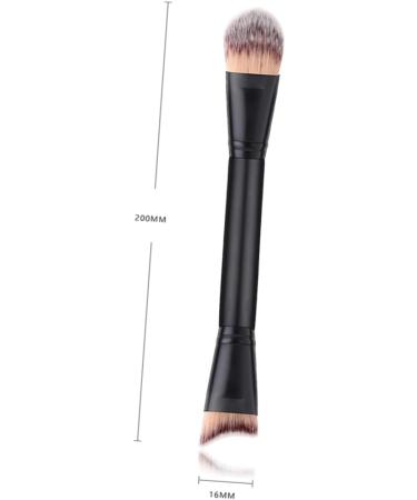 POPETPOP Makeup Brush Blush Brush Poweder Brush Cosmetics Brush Dual Ended Brush Eyes Makeup Tools Bamboo - Buy Online on GoSupps.com