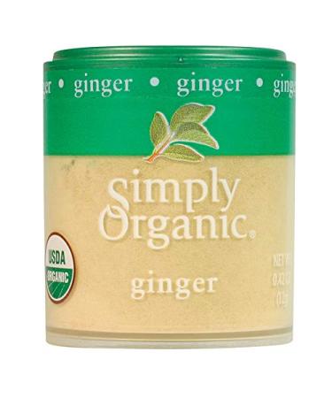 Simply Organic Ground Ginger Root, Certified Organic | 0.42 oz | Pack of 6 | Zingiber officinale Roscoe