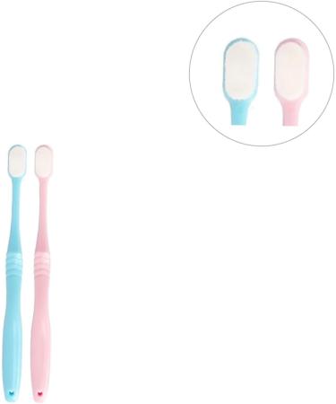 Gatuida Ultra-Fine Toothbrush Set - 4 Pieces for Adults Super Soft Hair 10 000 Bristles Ideal for Maternity Care - Buy Online on GoSupps.com
