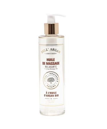 Label Provence massage oil with organic argan oil coconut sweet almond and jojoba oil 250 ml