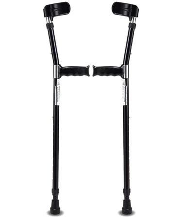 ATHUAHLR LRVTREC Forearm Crutches Adjustable Folding Cane Crutch Underarm Walker Disabled Persons Crutches Walking Stick Rehabilitation Elbows Lightweight Retractable Aluminum Alloy Lightweight Arm