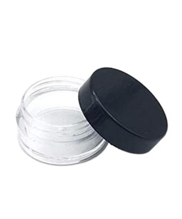 Round Empty Sample Jar Cosmetic Container Jar 3 Gram Travel Empty Sample Jar Round Make Up Refillable Containers