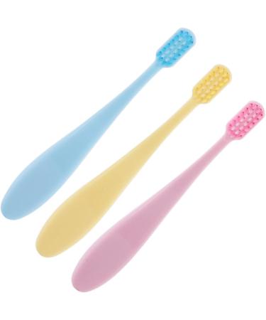 Gatuida 12-Part Soft Manual Toothbrush Set for Maternity Kids & Travel | Gentle Tongue Scraper & Training Brush - Buy Online on GoSupps.com