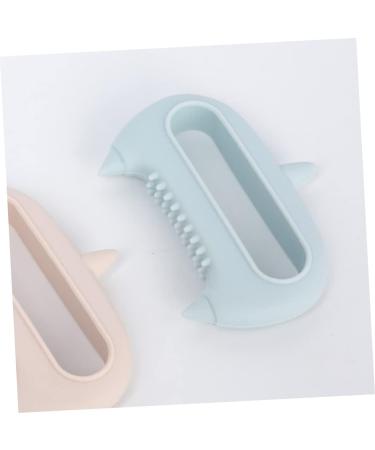 Beaupretty Acupuncture Massage Device & Paddle Hair Comb Tool - Manual Head & Neck Massager Silicone Spa Pebbles 11.8x8.5x2.2cm Blue - Enhance Relaxation & Hairdressing - Buy Online on GoSupps.com