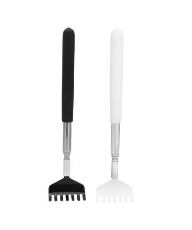 Revolving back massager back scratch retractable manual massager portable back scratch made of stainless steel for office travel at home