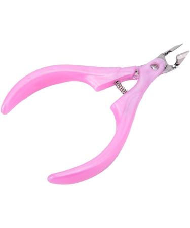 Cuticle Scissors - Nail Cuticle Nippers Clip Edge Cutter Shear Manicure Professional Nail Art Tool Trimmer Scissor Stainless Steel +plastic Pink - Buy Online on GoSupps.com
