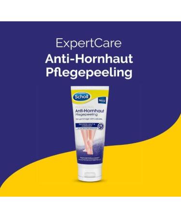 Scholl Expertcare Anti-Horn Skin Care Peeling - 75ml Foot Care for Dry Skin Natural Pumice Dermatologically Tested - Buy Online on GoSupps.com