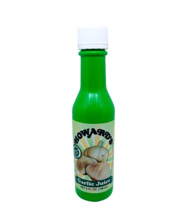 Howards Garlic Juice 5 oz Bottles - 2 Pack with WYKED YUMMY 4-in-1 Measuring Spoon - Buy Online on GoSupps.com